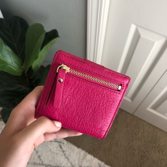 SOLD Kate Spade Hot Pink Mini Wallet - Picture 2 of 5